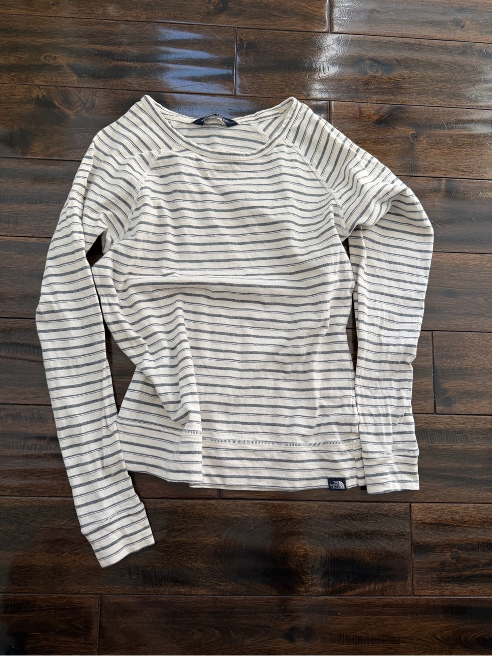 North Face Stripe Long Sleeve